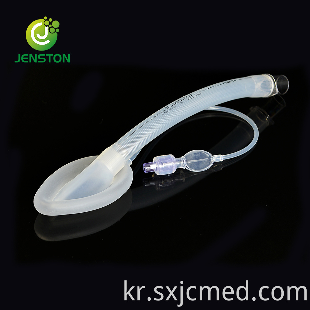 Medical Silicone Laryngeal Airway Single Lumen Mask 